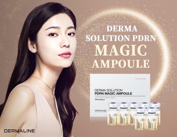 Dermaline Derma Solution PDRN magic ampoule 三文魚DNA魔法安瓶 5ml*7 - Image 3
